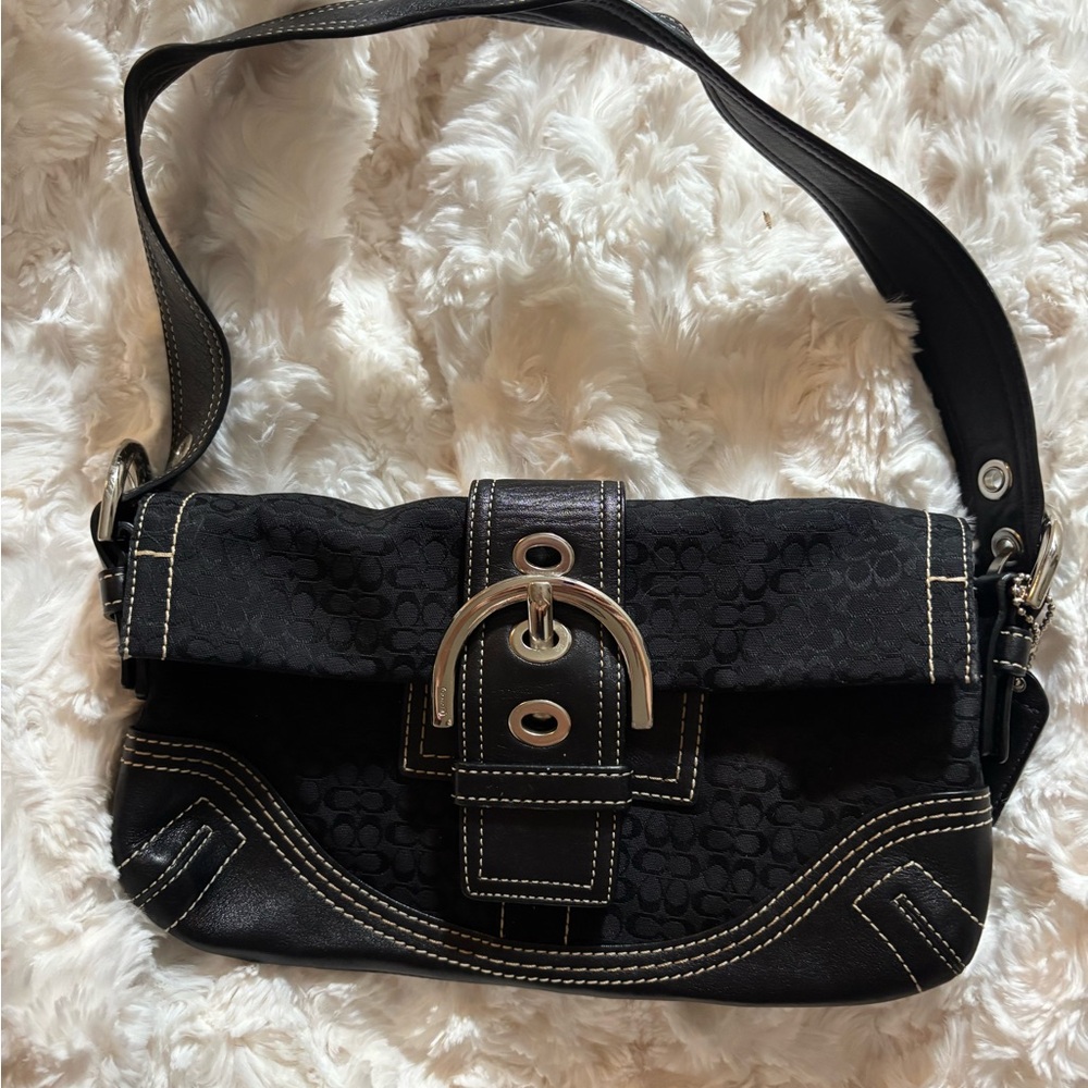 Coach Black Shoulder Bag